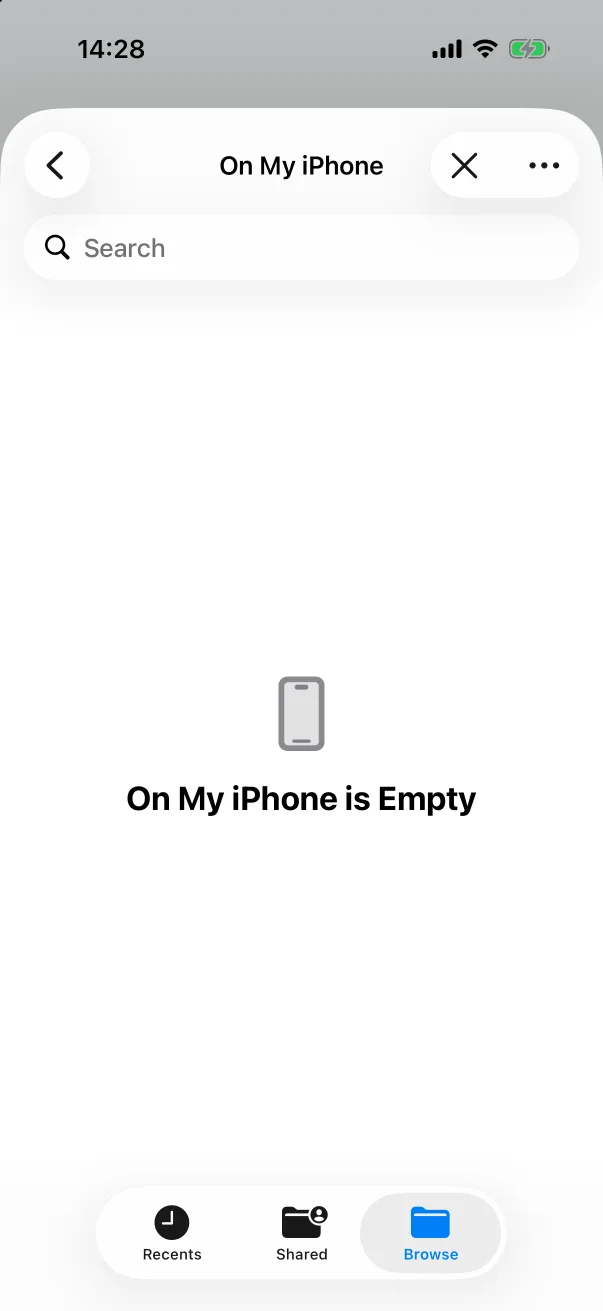 Browse to iCloud Drive › BabyMemos.