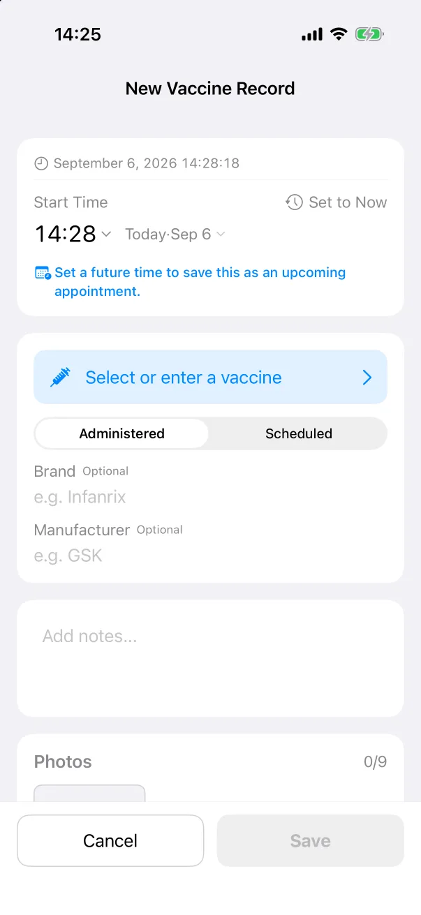 New Vaccine Record.